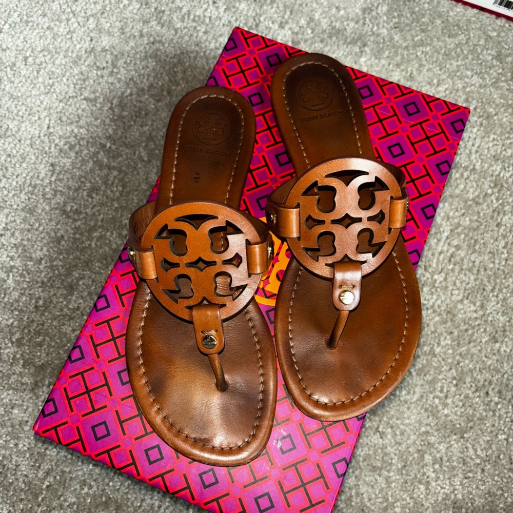 Tory Burch Brown Sandals